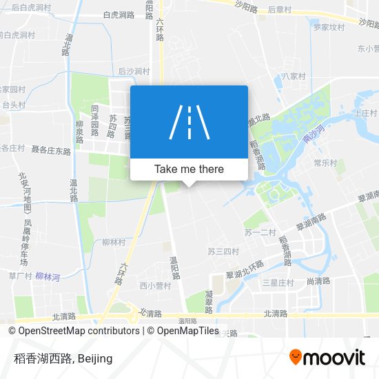 稻香湖西路 map