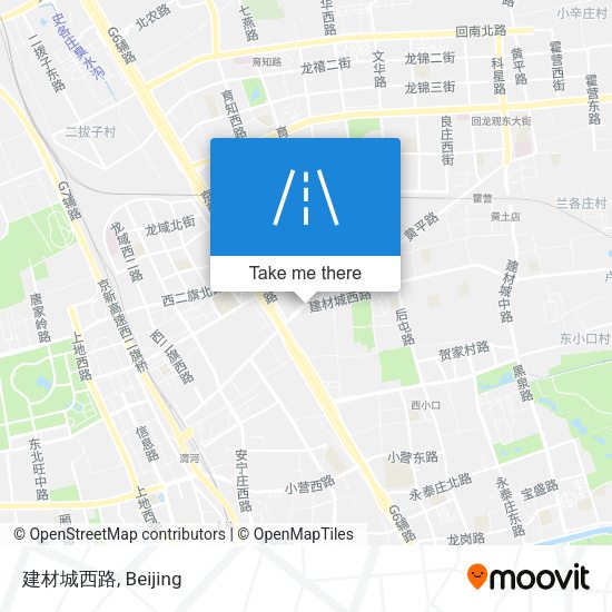 建材城西路 map