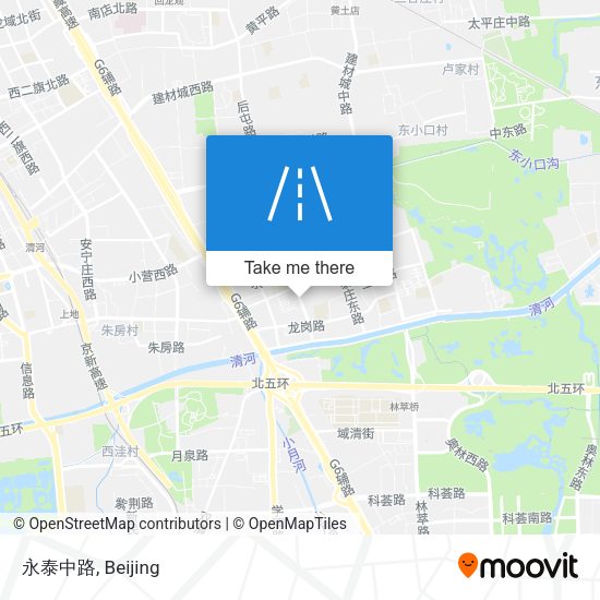 永泰中路 map