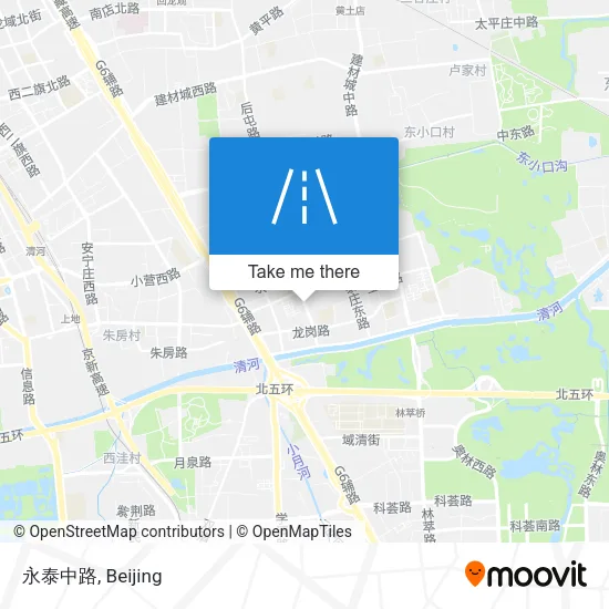 永泰中路 map