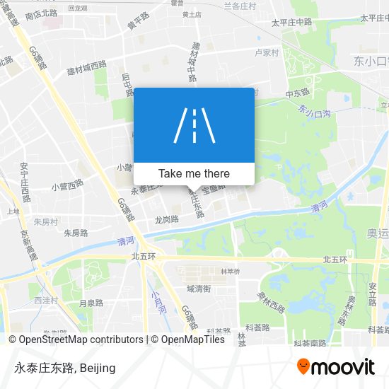 永泰庄东路 map