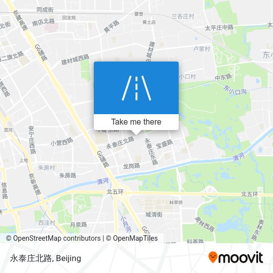 永泰庄北路 map