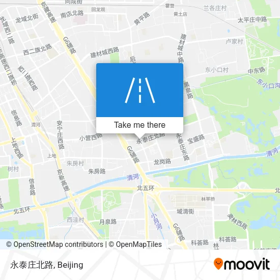 永泰庄北路 map