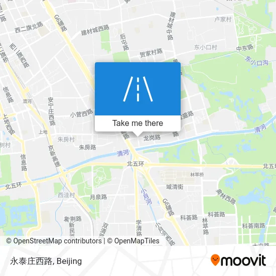 永泰庄西路 map