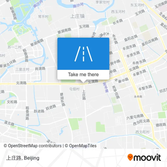 上庄路 map