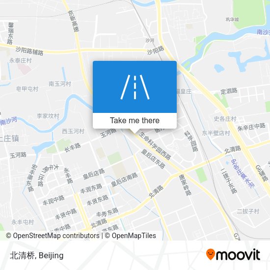 北清桥 map