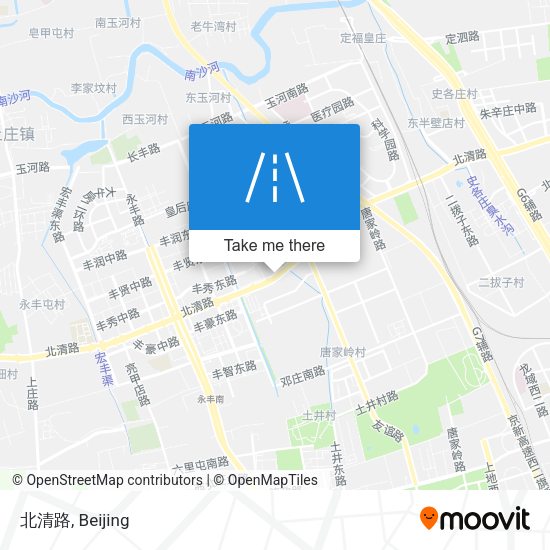 北清路 map
