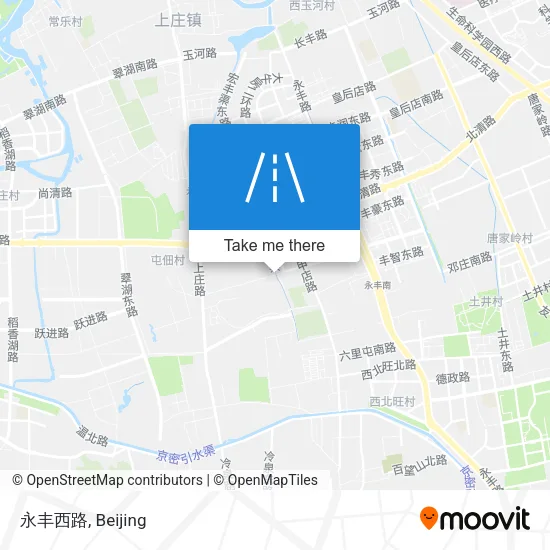 永丰西路 map