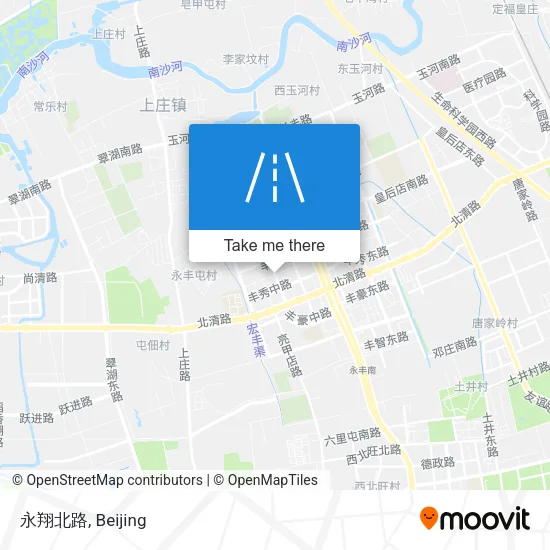 永翔北路 map