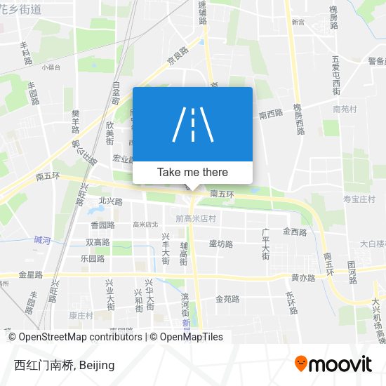 西红门南桥 map