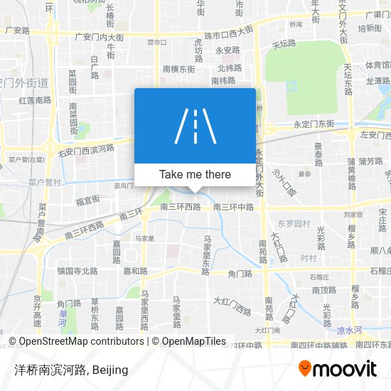洋桥南滨河路 map