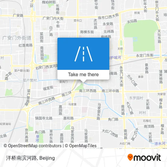 洋桥南滨河路 map