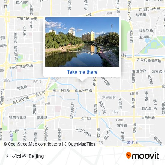 西罗园路 map