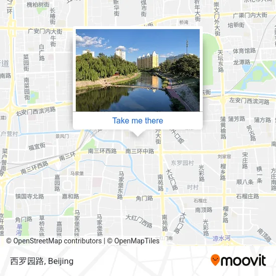 西罗园路 map