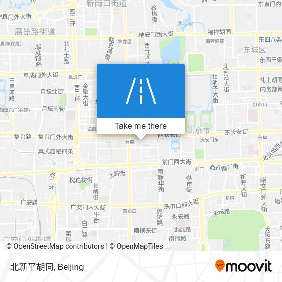 北新平胡同 map
