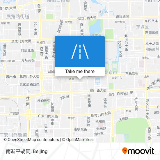 南新平胡同 map
