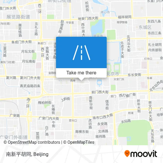 南新平胡同 map
