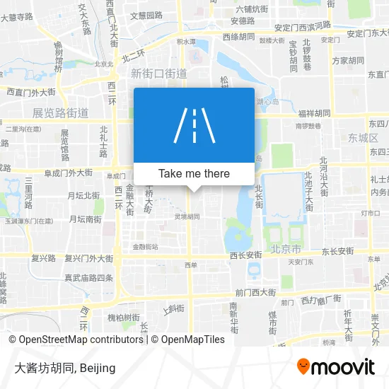 大酱坊胡同 map