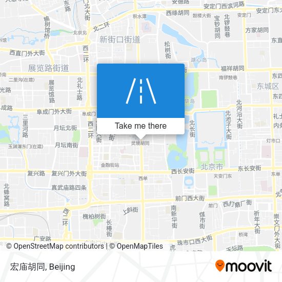 宏庙胡同 map
