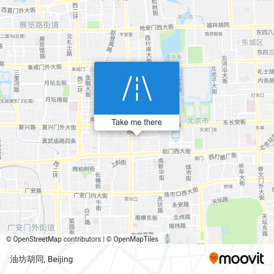油坊胡同 map