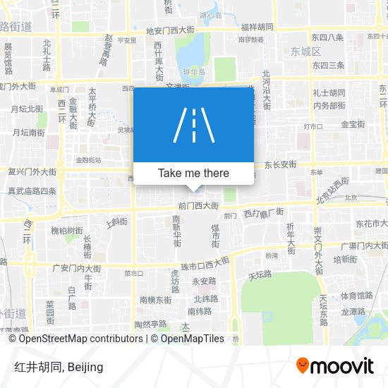 红井胡同 map