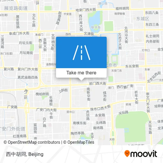 西中胡同 map