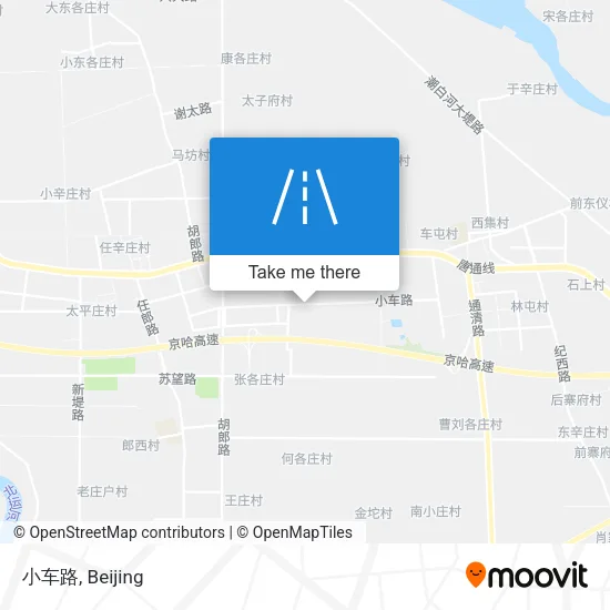 小车路 map