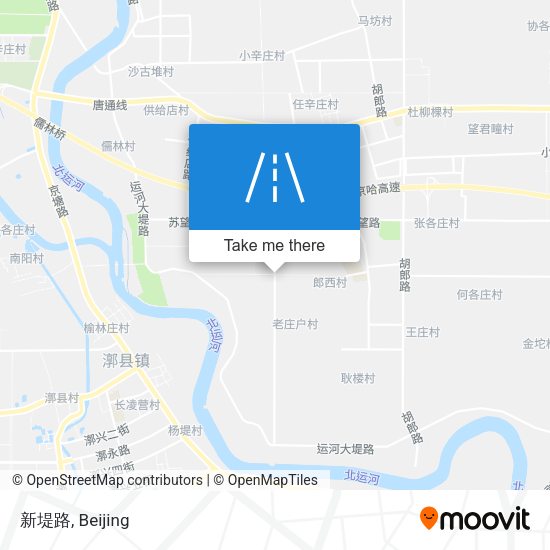 新堤路 map