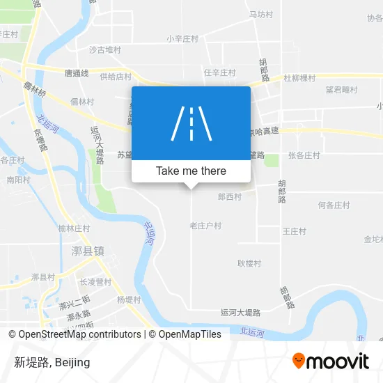 新堤路 map