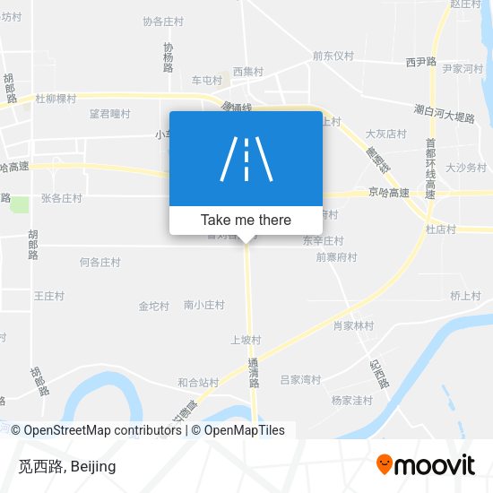 觅西路 map