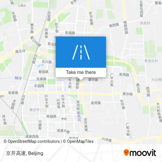 京开高速 map