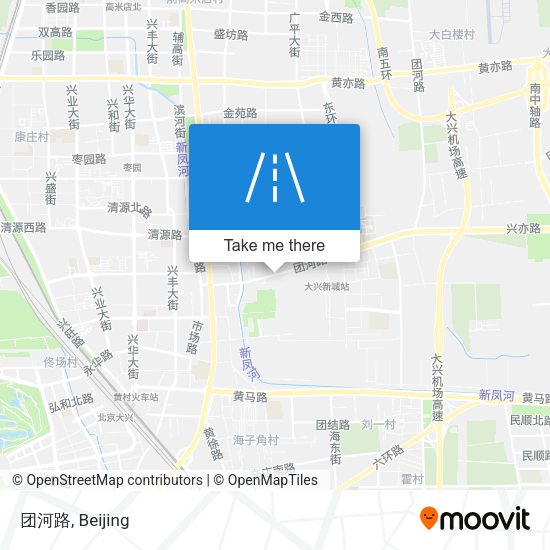 团河路 map