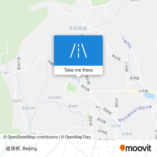 健康桥 map