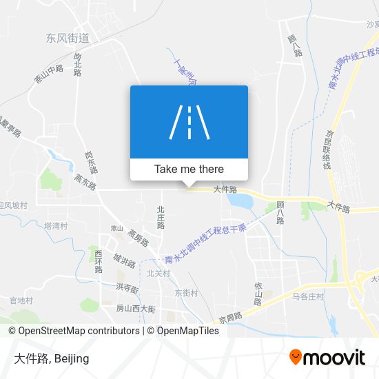 大件路 map