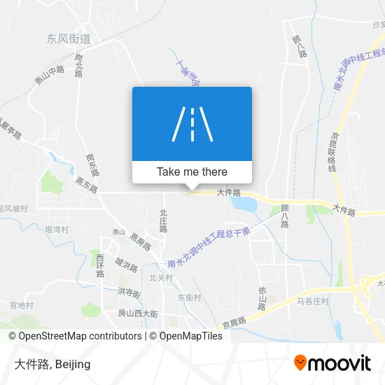 大件路 map