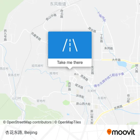 杏花东路 map