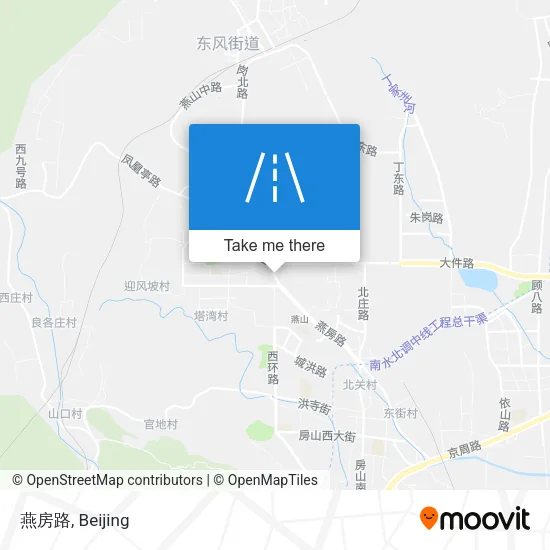 燕房路 map