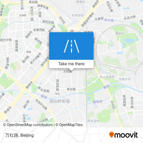 万红路 map