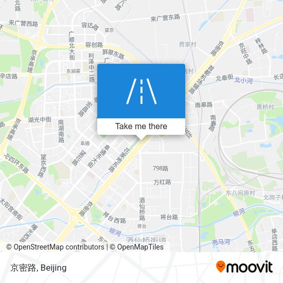 京密路 map