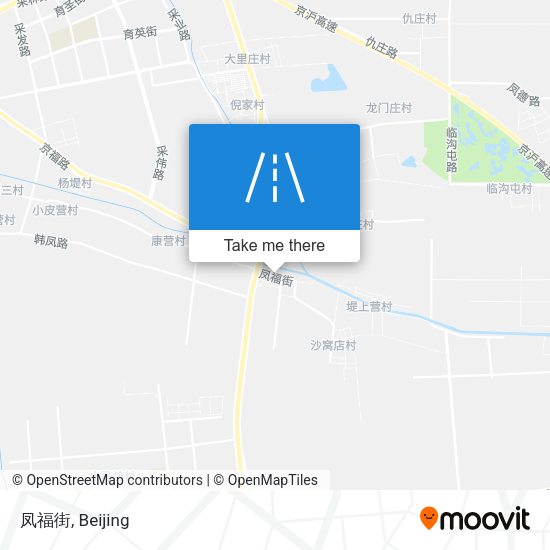 凤福街 map