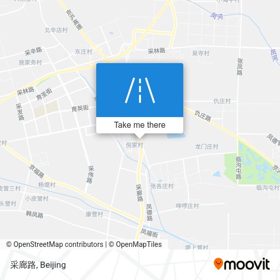 采廊路 map