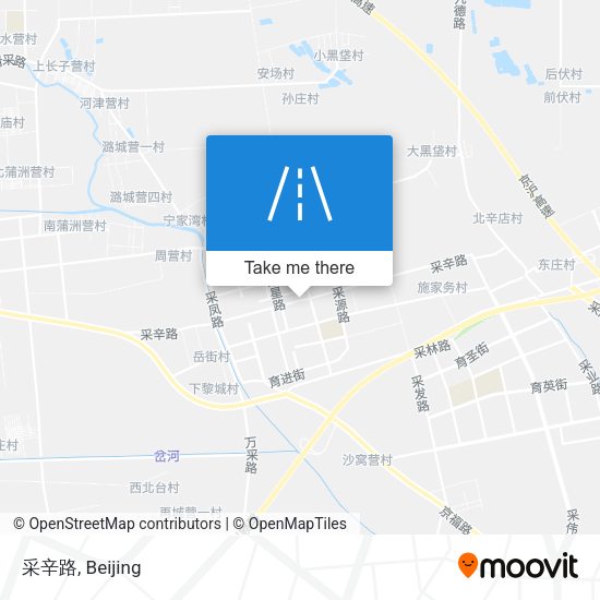 采辛路 map