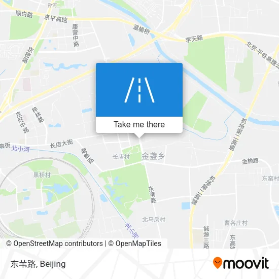 东苇路 map