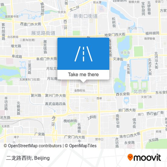 二龙路西街 map