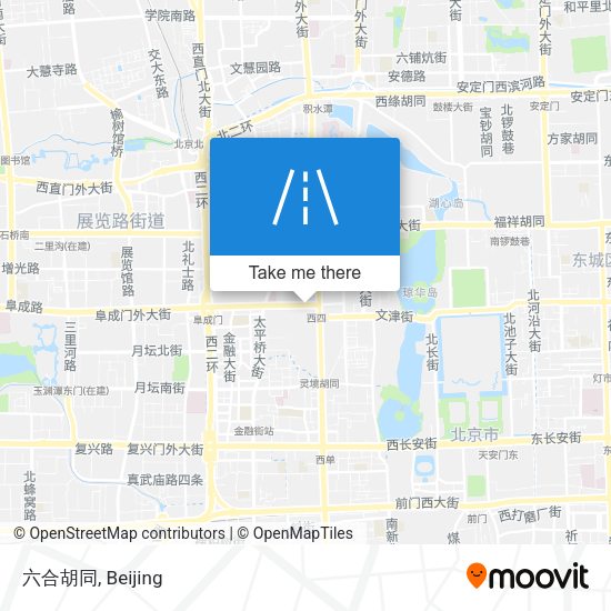 六合胡同 map