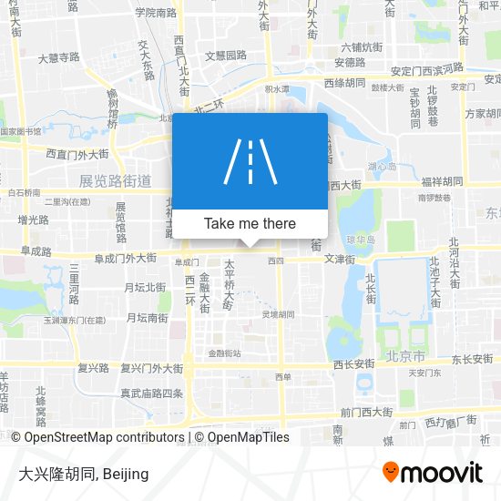 大兴隆胡同 map