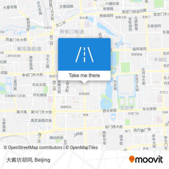大酱坊胡同 map
