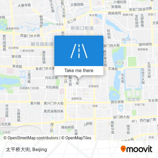 太平桥大街 map