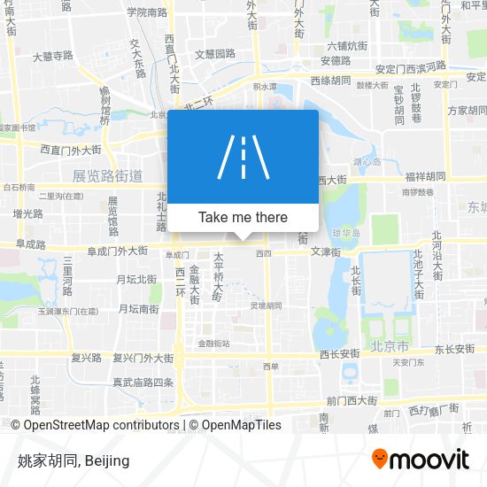 姚家胡同 map
