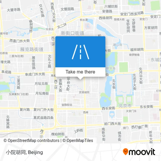 小院胡同 map